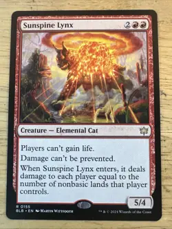 Sunspine Lynx #155 Bloomburrow NM - Image 1