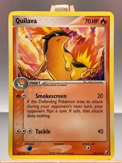 Pokemon TCG Quilava - EX Unseen Forces 45/115 Regular Uncommon - Image 1