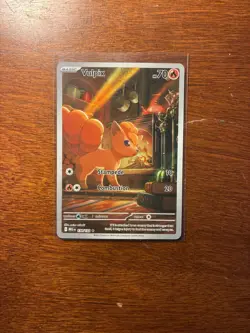 Pokemon Mega Evolution Vulpix IR 138/132 NM Pack Fresh English - Image 1