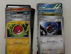 OPENED Pokemon Scarlet & Violet 151 Mini Tin KADABRA/HITMONLEE - Image 2
