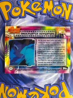 Pokemon TCG Underwater Adventure Pokemon Topps Mewtwo Strikes Back 17 - Image 3