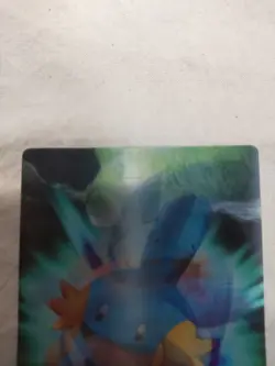 [NM-] Mudkip Swampert Japanese LENTICULAR Zukan Carddass Nintendo Pokemon 8299 - Image 2