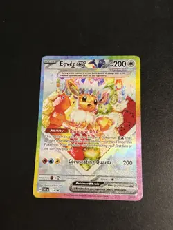 Eevee EX SVP 174 Pokemon TCG S&V Prismatic Evolutions UPC Black Star Promo - Image 1