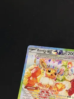 Eevee EX SVP 174 Pokemon TCG S&V Prismatic Evolutions UPC Black Star Promo - Image 3