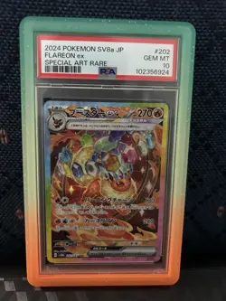 2024 Pokemon SV08a Terastal Festival Eevee Evolutions SAR Set PSA 10 SEQUENTIAL - Image 4