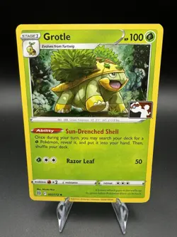 Grotle Prize Pack Series 3 Cosmos Holo Play! Pokemon Stamped Promo 007/172 - LP - Image 1