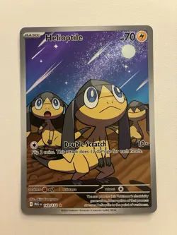 Helioptile - 143/132 (Illustration Rare) - Pokemon Mega Evolution NM - Image 1