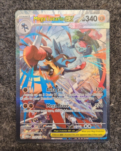Pokemon Mega Evolutions Mega Lucario Ex SIR 179/132 NM/M Pack Fresh - Image 1