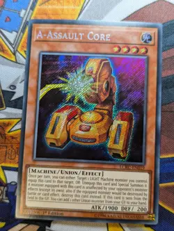 Yugioh A-Assault Core LCKC-EN019 Secret Rare 1st Edition NM/VLP - Image 1