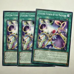 Fleeting Flower of the Magician x3 (playset) DOOD-EN089 Common (READY TO SHIP!) - Image 1