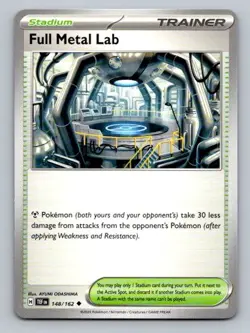 2024 Pokemon Card SV05: Temporal Forces Full Metal Lab 148/162 - Image 1