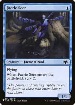 Faerie Seer x1 1x Mystery Booster 2 NM MTG - Image 1