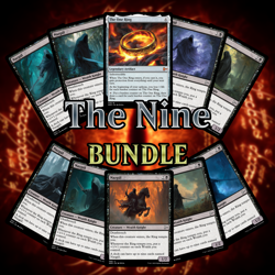The Nine Bundle (9 Nazgul & The One Ring) - Custom MTG Cards - Image 1
