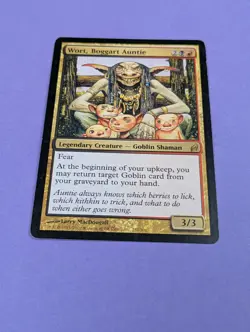 MTG Magic: Lorwyn: Wort, Boggart Auntie #252/301 Rare - NM - Image 1