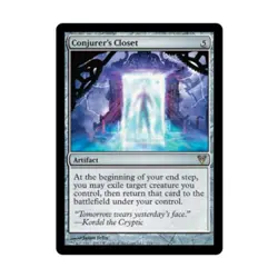 WOTC MtG Avacyn Restored Conjurer's Closet (R) EX - Image 1