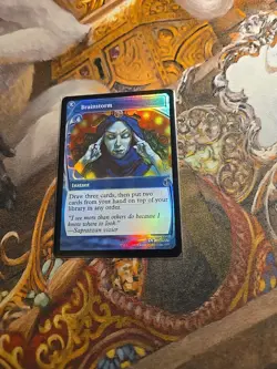 Brainstorm Future Sight Foil MTG Mystery Booster 2 - Pack Fresh - - Image 1
