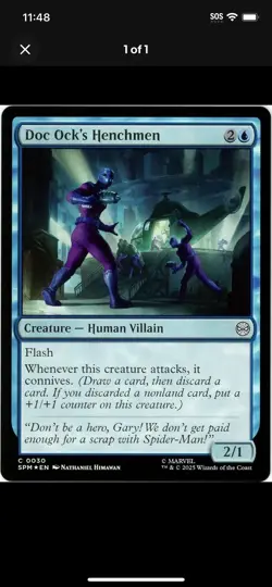 Doc Ock's Henchmen (Foil) - 0030 - Marvel's Spider-Man - MTG - Image 1