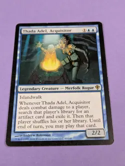 MTG Magic: Worldwake: Thada Adel, Acquisitor #40/145 Rare - LP - Image 1
