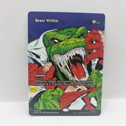 Beast Within NM Borderless #33 MTG Marvel Universe - Image 1