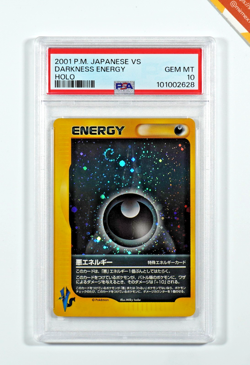 Pokemon PSA 10 Darkness Energy Holo VS 2001 Japanese - Image 1