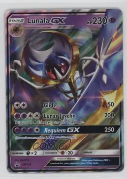 Lunala GX Pokemon Sun & Moon Black Star Promo #SM103 - Image 1