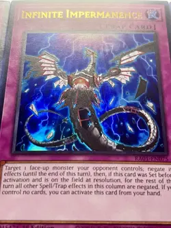 3x Infinite Impermanence | RA01/MAMA | Ultra Rares | 1st Edition | NM | YuGiOh! - Image 4