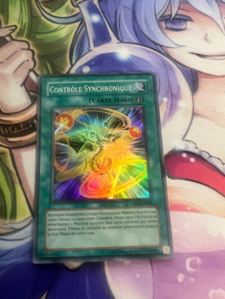 SYNCHRO CONTROL FRENCH SUPER RARE ABPF-EN062 FR062 NEAR MINT YUGIOH - Image 1