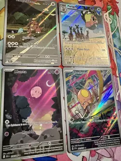 Lot Of 4 - Pokemon TCG Illustration Rare Cards Assortment SEE PHOTOS NEW NM IR - Image 2