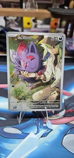 N's Zorua 189 Sv: Scarlet & Violet Promo Cards Holo - Image 1