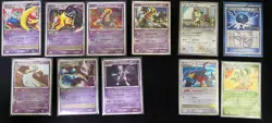 Japanese Pokemon TCG Card DP, BW, LV.X, Promo Holo Rare Lot 11 D&P B&W Old - Image 1