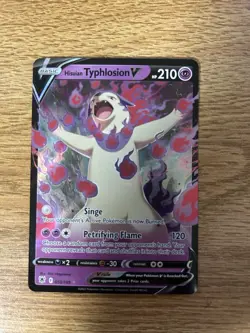Pokemon TCG Hisuian Typhlosion v Astral Radiance Holo Ultra Rare Card 053/189 - Image 1