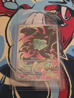 Pokemon Card Bulbasaur 133/132 Mega Evolution Stamped Promo Sealed Enhanced box - Image 1