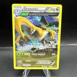 Dragonite Delta 52/108 Holo Full Art Foil XY Roaring Skies Pokemon Card TCG LP - Image 1