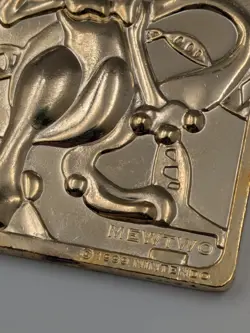 23k Gold Plated Nintendo Pokemon Mewtwo Trading Card - Image 4