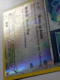 REVERSE HOLO Audino 108/124 VLP/NM Dragons Exalted Pokemon Card Tomokazu Komiya - Image 2