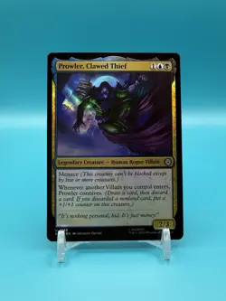 Prowler, Clawed Thief - Marvel’s Spider-Man (SPM) - MTG - FOIL - NM - Image 1