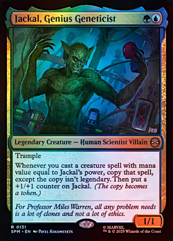 Jackal, Genius Geneticist X1 FOIL-NM/M- Marvel's Spider-Man - Image 1