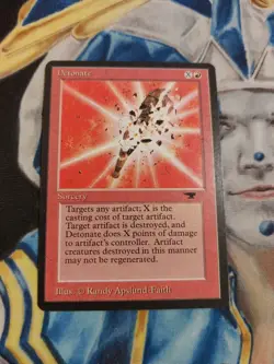 Detonate MTG Antiquities Red Uncommon Sorcery Near-Mint x1 GG4 - Image 1