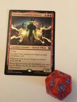 Electro, Assaulting Battery Marvel's Spider-Man Foil - Image 1