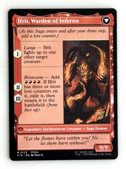 MTG Magic The Gathering 0133 Clive, Ifrit's Dominant Final Fantasy - Image 2