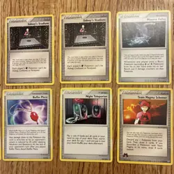 Vintage Pokemon Lot Of 10 Trainer Cards - Image 4