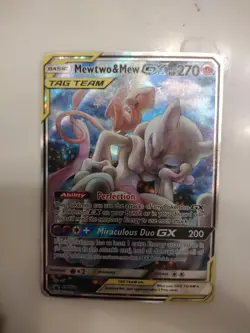🔴Mewtwo & Mew GX - 71/191 - Tag Team Ultra Rare Holo - Pokemon TCG - Image 1