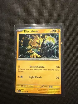Pokemon Tcg 151 Electabuzz Promos Both HD Cosmo And Pixel Holo With Swirls - Image 2