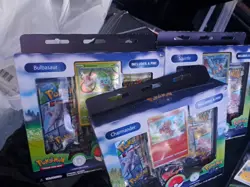 X3 Pokemon TCG: Pokemon Go Pin Collection - Charmander Squirtle Bulbasaur SET - Image 5