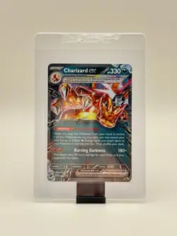 2023 Pokemon Scarlet & Violet: Obsidian Flames Charizard ex Tera (#125/197) - Image 1