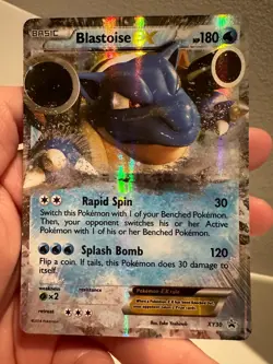 Pokemon TCG - Blastoise EX - XY30 - Ultra Rare Promo - XY Black Star NM 0401#033 - Image 1