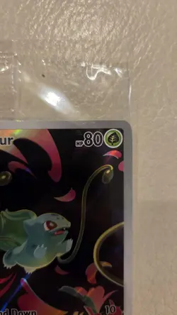Bulbasaur 133/132 Full Art - Pokemon Mega Evolutions - STAMPED PROMO - Image 3