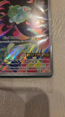 Bulbasaur 133/132 Full Art - Pokemon Mega Evolutions - STAMPED PROMO - Image 5