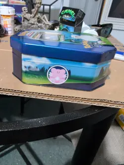Pokemon TCG Pokemon Go SNORLAX Gift Tin Factory Sealed - 4 Booster Packs PoGo - Image 2