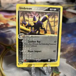 Pokemon EX Sandstorm 24/100 "Umbreon" NM-M - Image 1